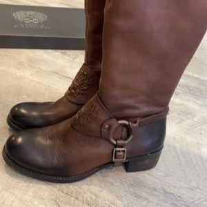 Vince Camuto 8 ombré whiskey boots RARE